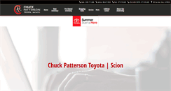 Desktop Screenshot of chuckpattersontoyota.net